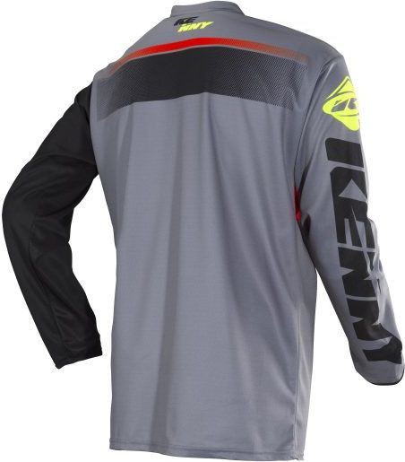 Tricou Enduro Track Grey/Orange S18
