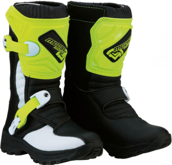 Cizme Enduro Copii Mici M.1 3 S8 Black/Yellow