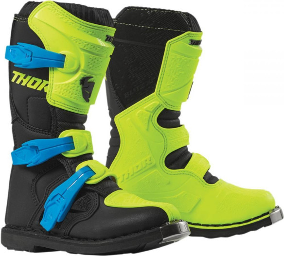 Cizme Enduro Copii Blitz XP Acid/Black S9