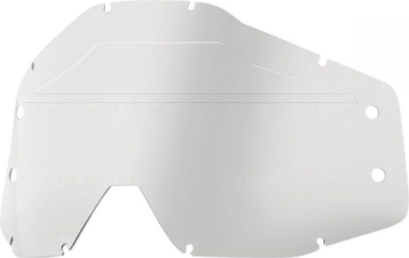Lentila Schimb Racecraft/Accuri/Strata Clara SONIC BUMPS W/ MUD VISOR ACCURI FORECAST