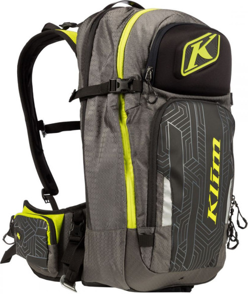 Rucsac Snowmobil Krew Pak Black/Lime