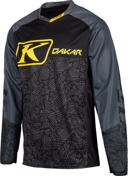 Tricou Enduro Dakar Dark Gray