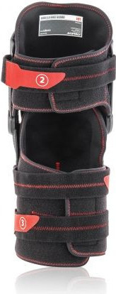 Genunchiere Gorilla Black/Red