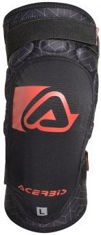 Genunchiere Soft 3.0 Junior Black/Red