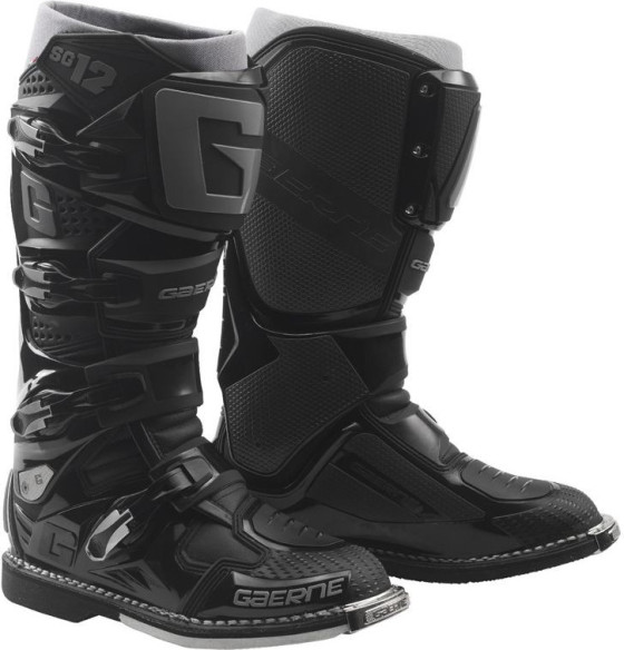 Cizme Moto MX SG12 Enduro Black