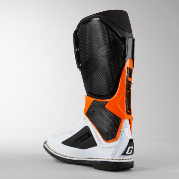 Cizme Moto MX SG12 Orange/Black/White