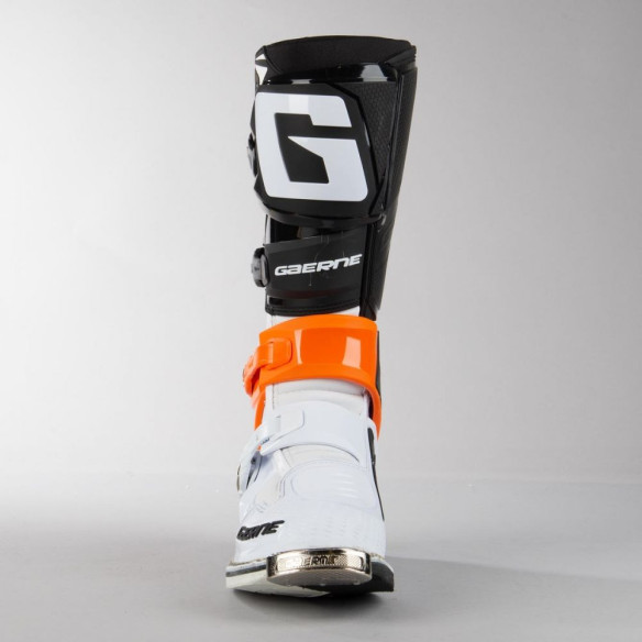 Cizme Moto MX SG12 Orange/Black/White