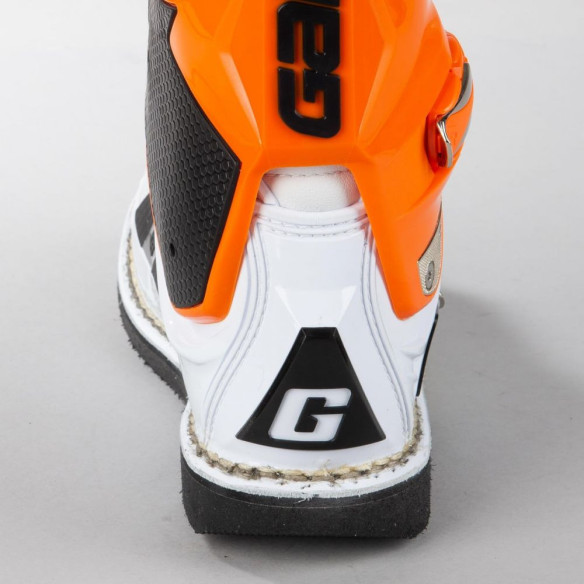 Cizme Moto MX SG12 Orange/Black/White