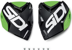 Crossfire2 shin plate negru-verde fluo (132)