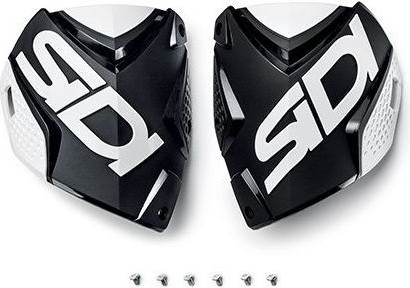 Crossfire2 shin plate negru-alb (132)