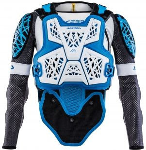 Armura Moto Integrala Galaxy White/Blue