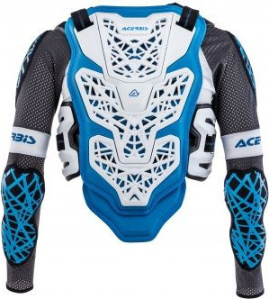 Armura Moto Integrala Galaxy White/Blue