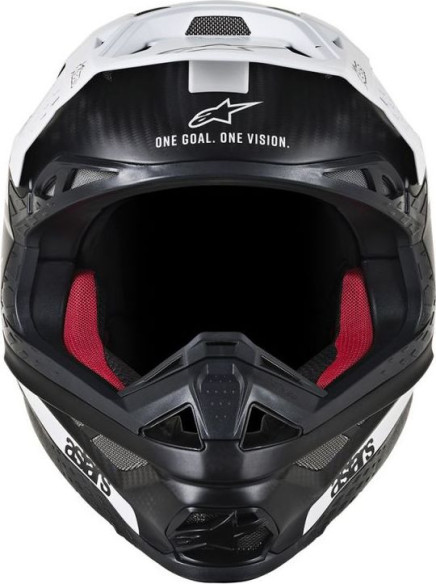 Casca Moto Enduro Supertech M10 Dyno Black/White S9