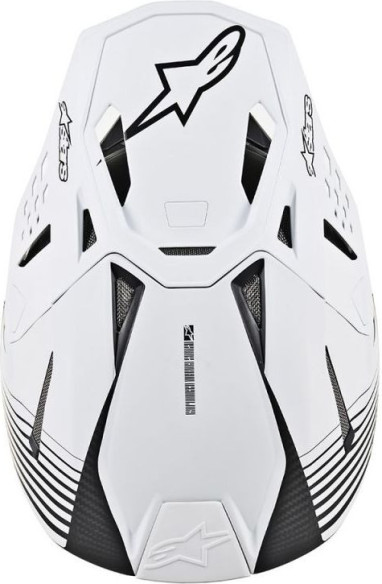 Casca Moto Enduro Supertech M10 Dyno Black/White S9