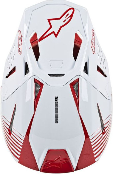Casca Enduro SM10 Dyno Red/White