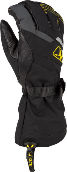 Manusi Snowmobil Insulated Powerxross Gauntlet Black