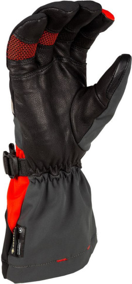 Manusi Snowmobil Insulated Powerxross Gauntlet High Risk Red