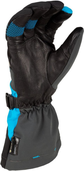 Manusi Snowmobil Insulated Powerxross Gauntlet Vivid Blue