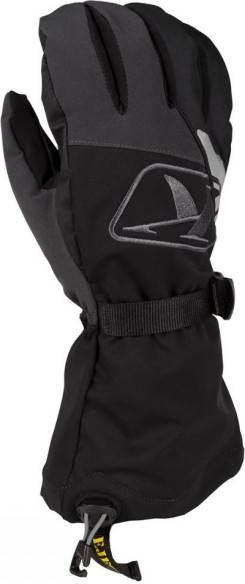 Manusi Snowmobil Insulated Klimate Gauntlet Black