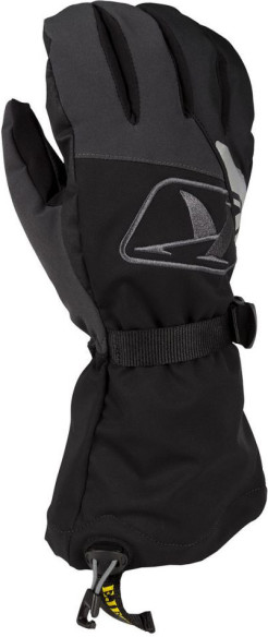 Manusi Snowmobil Insulated Klimate Gauntlet Black