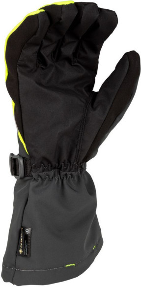 Manusi Snowmobil Insulated Klimate Gauntlet Hi-Vis