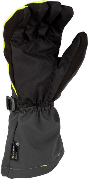 Manusi Snowmobil Insulated Klimate Gauntlet Hi-Vis