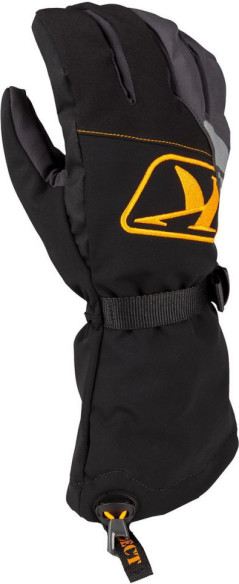Manusi Snowmobil Insulated Klimate Gauntlet Strike Orange