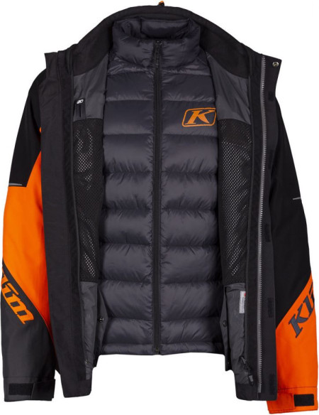 Geaca Snowmobil Insulated Kompound Strike Orange