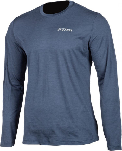 Bluza Teton Merino Wool LS Blue