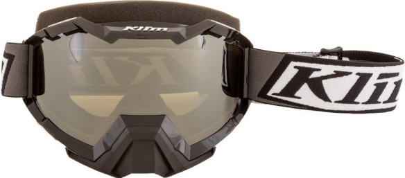 Ochelari Snowmobil Viper Deviate Black Dark Smoke Silver Mirror