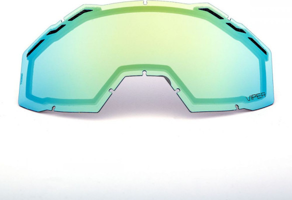 Lentila Schimb Ochelari Snowmobil Viper / Viper Pro Dark Smoke Blue Mirror