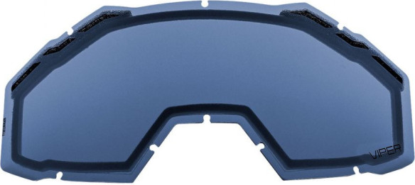 Lentila Schimb Ochelari Snowmobil Viper / Viper Pro Dark Smoke Blue Mirror
