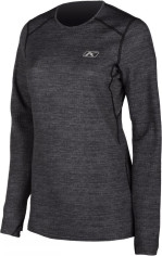 Bluza Dama Base Layer Solstice 1.0 Black Heather
