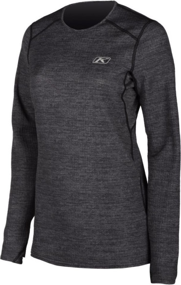 Bluza Dama Base Layer Solstice 1.0 Black Heather