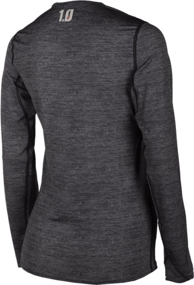 Bluza Dama Base Layer Solstice 1.0 Black Heather