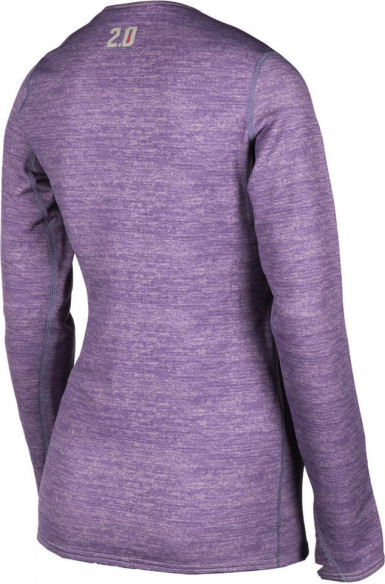 Bluza Dama Base Layer Solstice 2.0 Deep Purple Heather