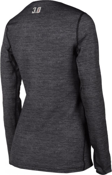 Bluza Dama Base Layer Solstice 3.0 Black Heather