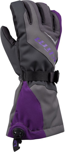 Manusi Snowmobil Insulated Dama Ember Gauntlet Deep Purple
