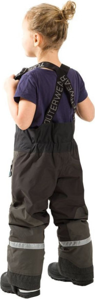 Pantaloni Snowmobil Copii Non-Insulated Novus Bib Dark Ink