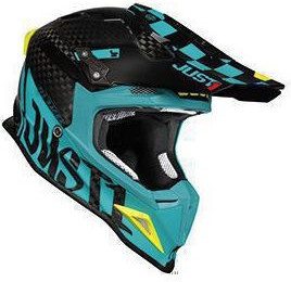 Casca Moto Enduro J12 PRO Racer Blue/Carbon