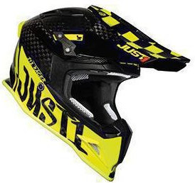 Casca Moro Enduro J12 PRO Racer Fluo Yellow/Carbon