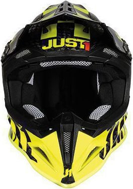 Casca Moro Enduro J12 PRO Racer Fluo Yellow/Carbon