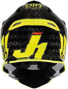 Casca Moro Enduro J12 PRO Racer Fluo Yellow/Carbon