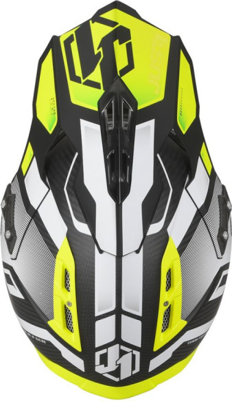 Casca J12 Vector White/Yellow Fluo/Carbon