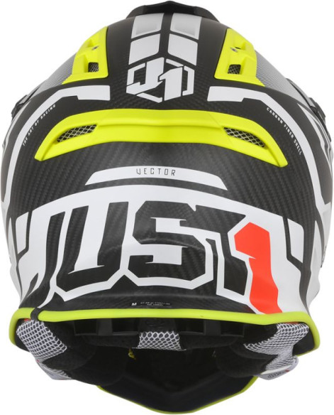 Casca J12 Vector White/Yellow Fluo/Carbon