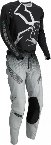 Pantaloni Enduro Agroid Negru/Gri
