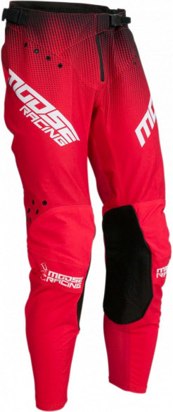 Pantaloni Enduro Agroid Rosu/Negru