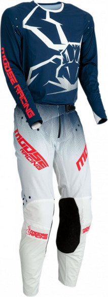 Pantaloni Enduro Agroid Navy/Alb