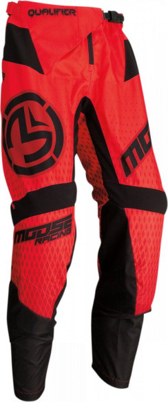 Pantaloni Enduro Qualifier Negru/Rosu