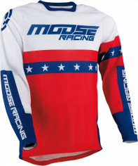 Tricou MX Sahara Rosu/Alb/Albastru